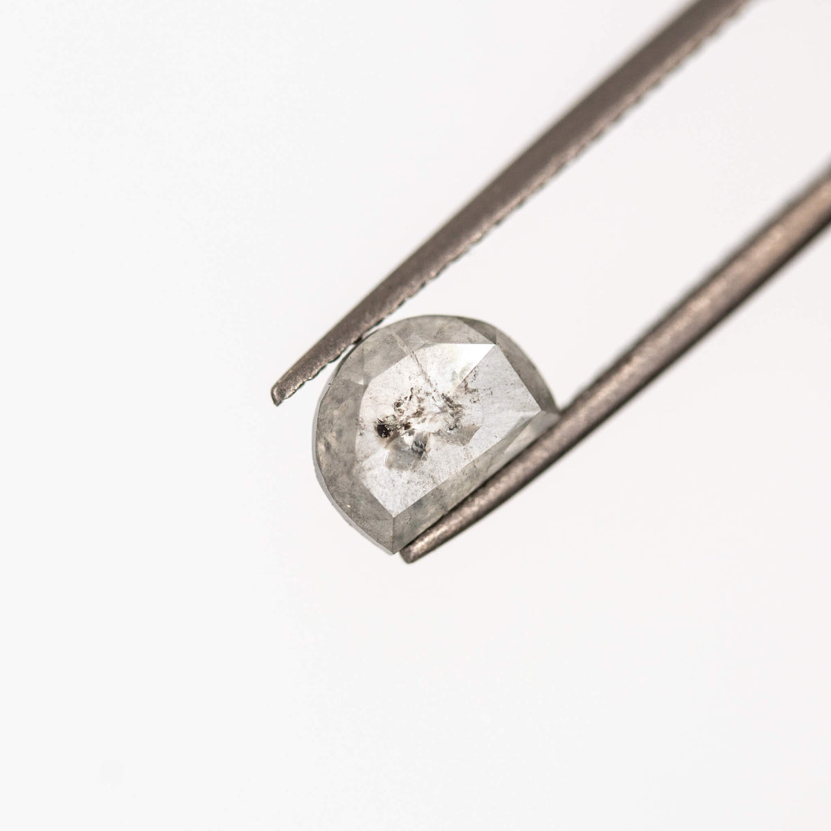 Ld014 Half Moon Salt and Pepper Diamond