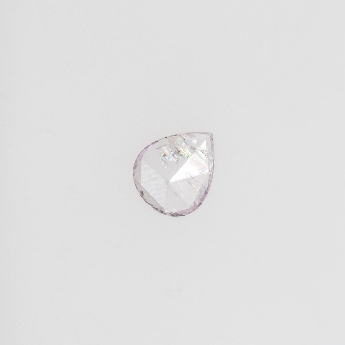 Ld019 Natural Pale Pink Rose Cut Diamond