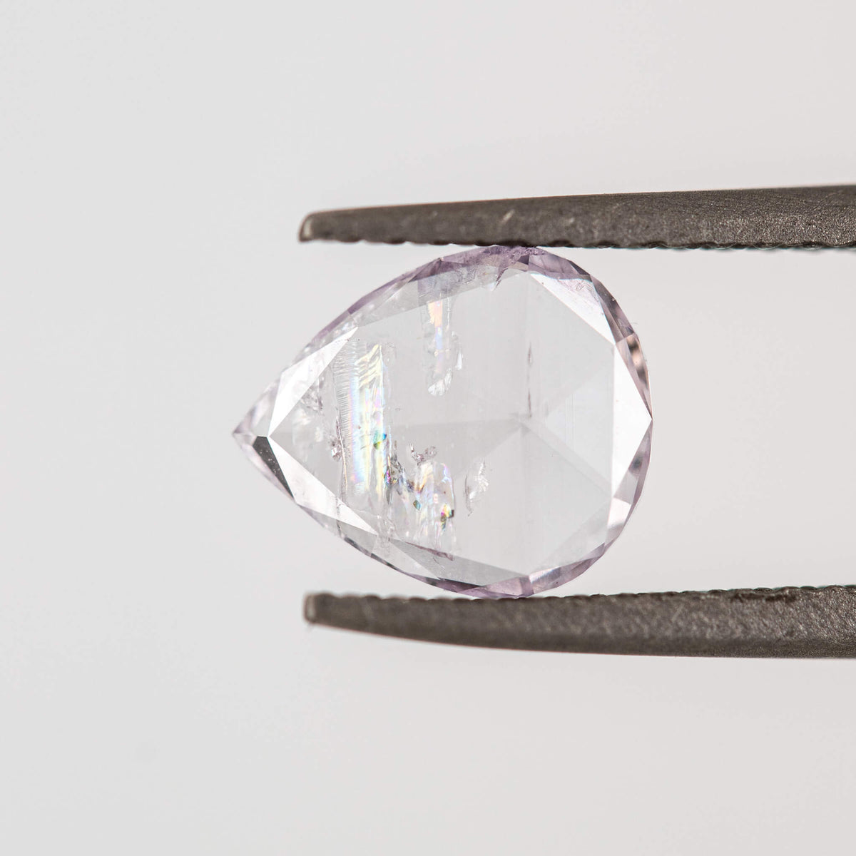 Ld019 Natural Pale Pink Rose Cut Diamond