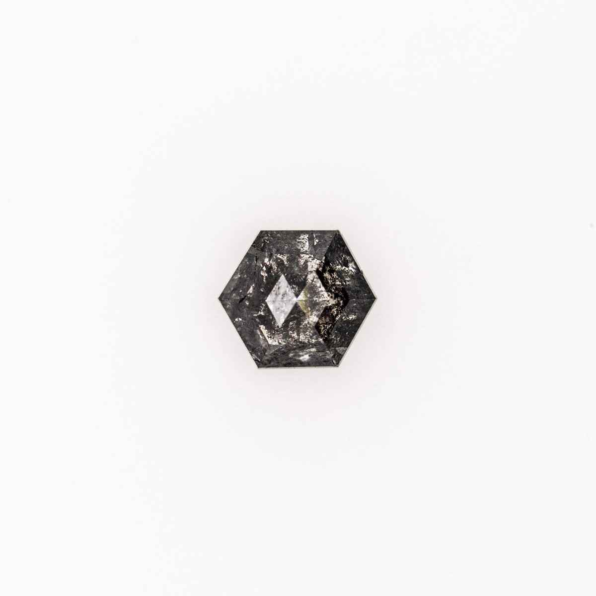 Ld020 Salt and Pepper Hexagon Diamond
