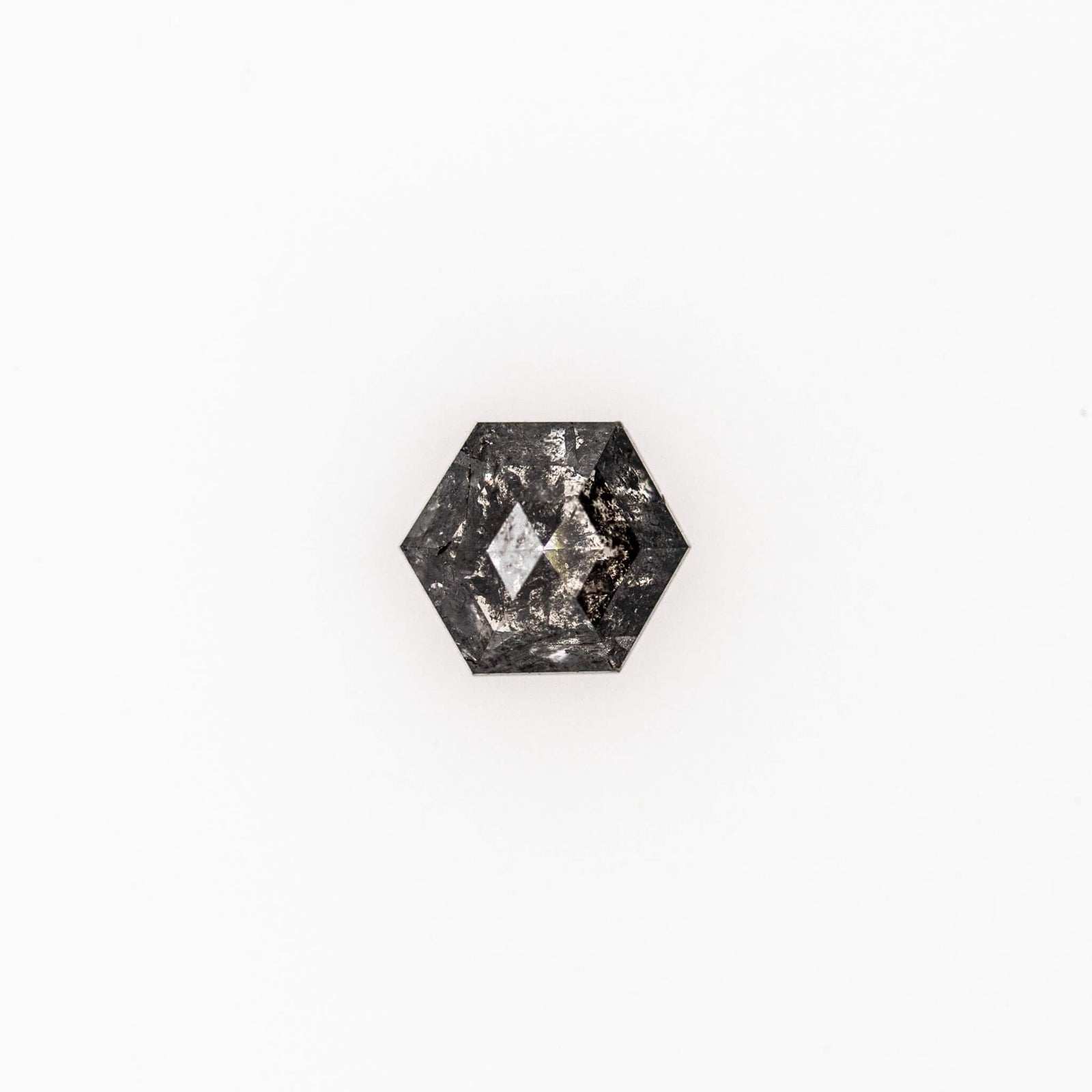 Ld020 Salt and Pepper Hexagon Diamond