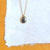 Salt and Pepper Diamond and Yellow Gold Bezel Set Necklace
