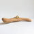 Irregular Yellow Sapphire Ring in Yellow Gold and Silver