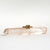Princess Cut Champagne Moissanite Engagement Ring in Yellow Gold