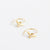 Yellow gold and diamond earrings from EC Design Jewelry in Minneapolis, MN.