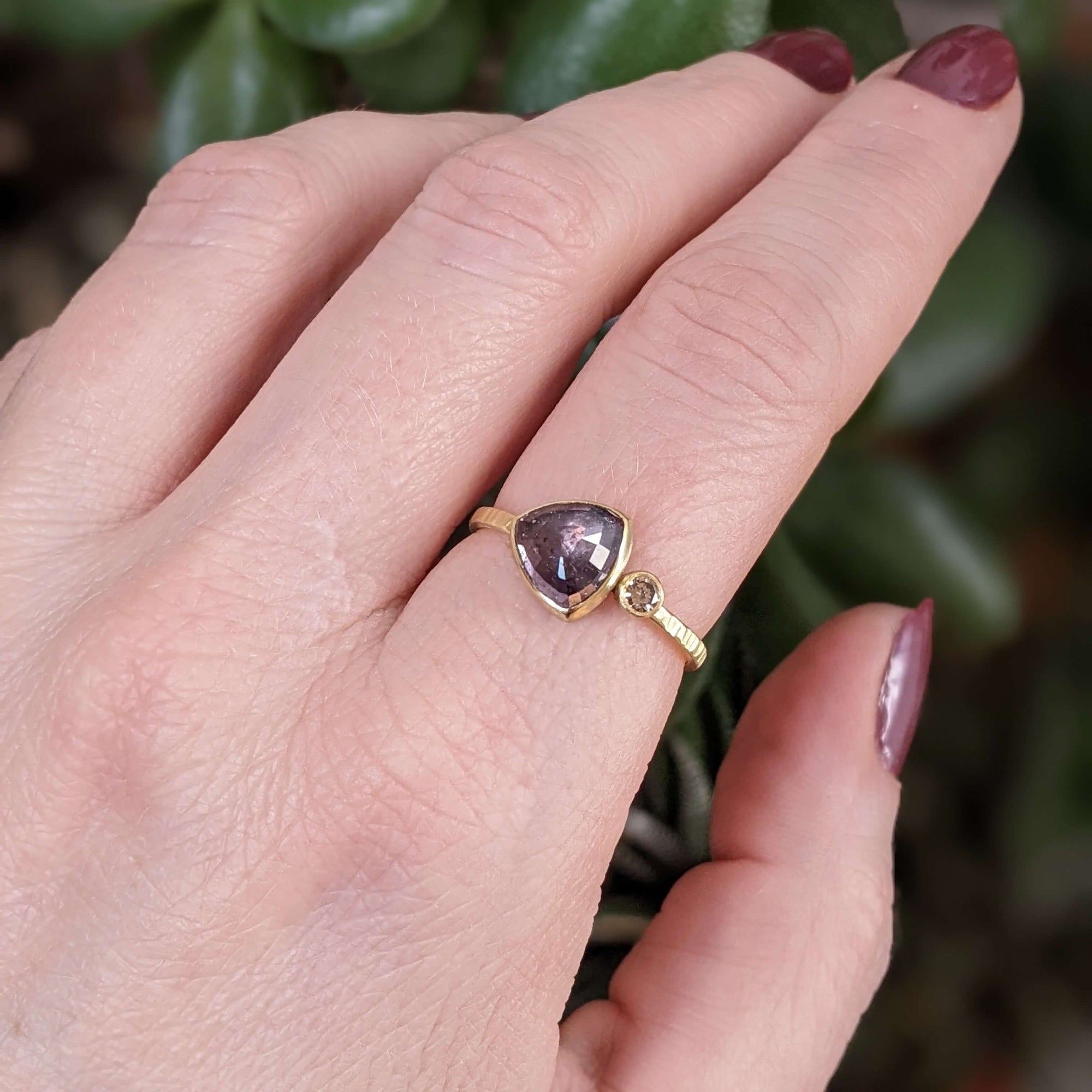 Opal Stone Duo Ring – Adornment + Theory