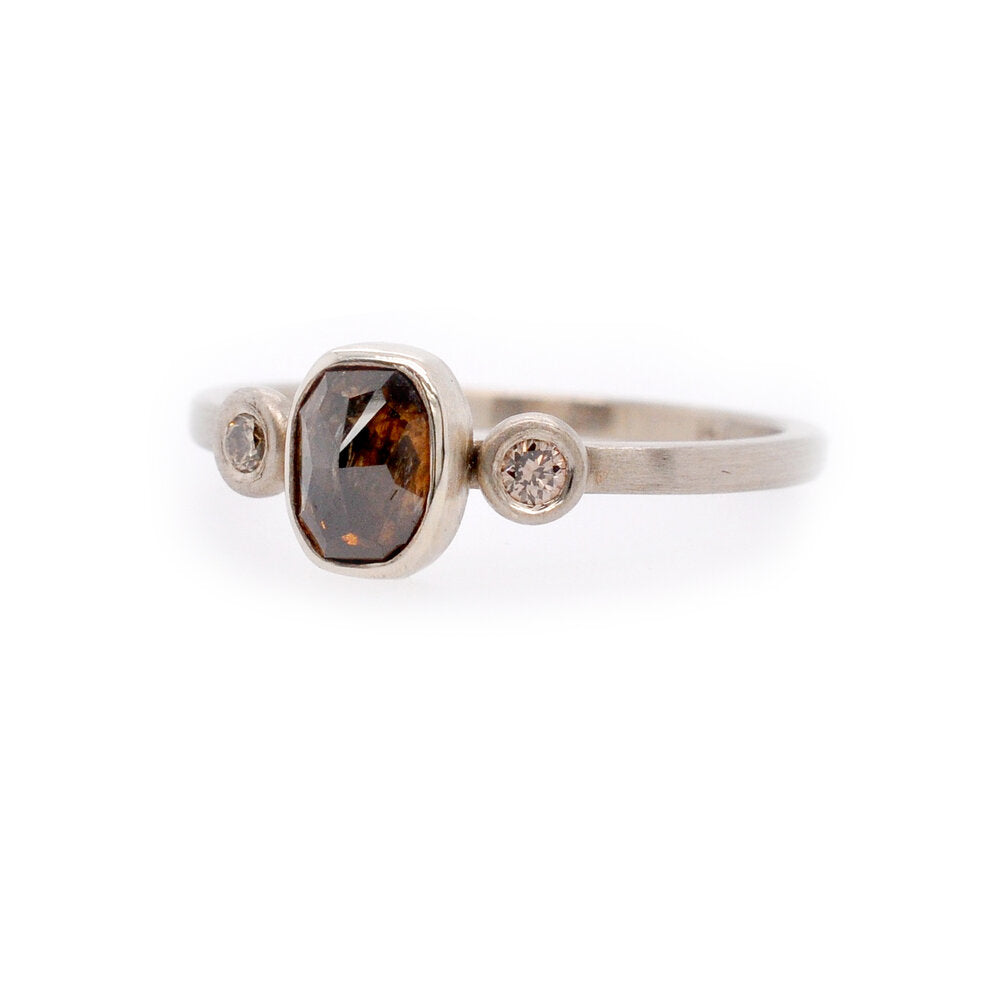 Red Agate Stone Sterling Silver Ring