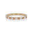 Baguette Diamond Ring in Yellow Gold