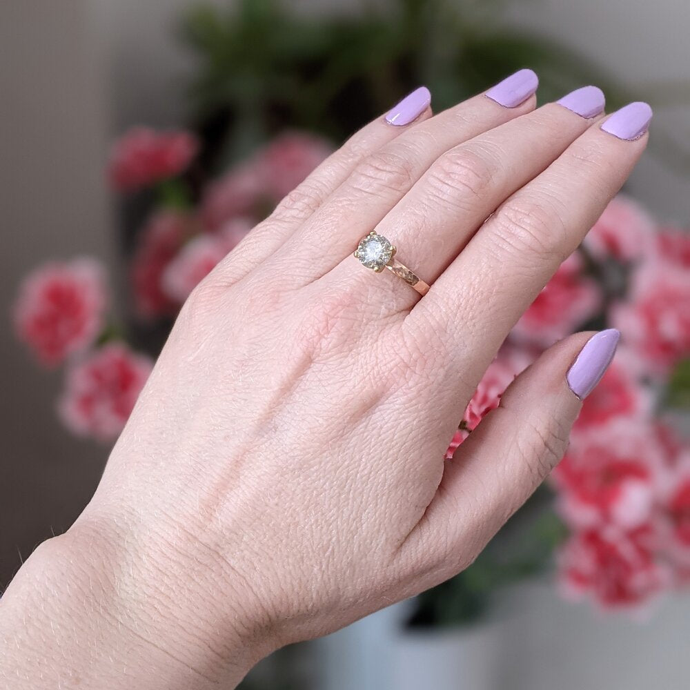 Gold prong discount