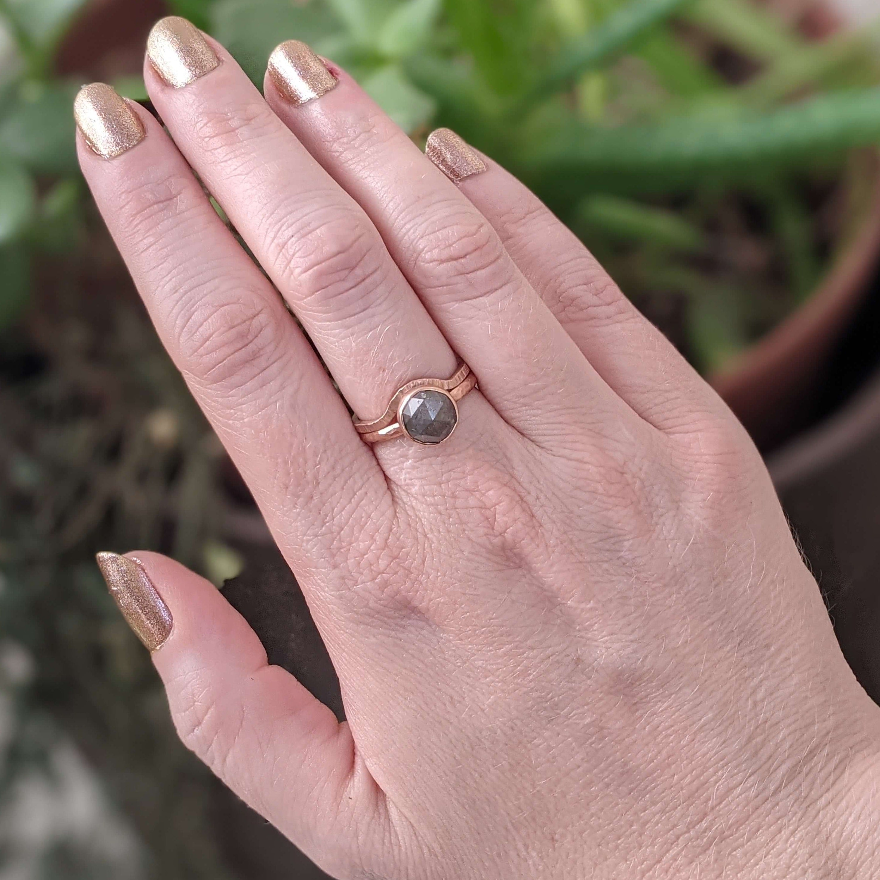 What is a Rustic Diamond? Your Guide to Salt & Pepper, Rose Cut and Co –  Valley Rose